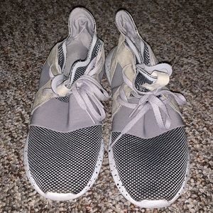 Adidas grey running shoes women’s size 6.5